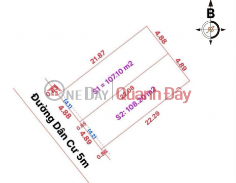 FOR SALE LOT OF LAND AT Hamlet 5, Nghi Kim Commune, Vinh City, Nghe An, entrance 2, auction area, 36m road, 1 billion 750 _0