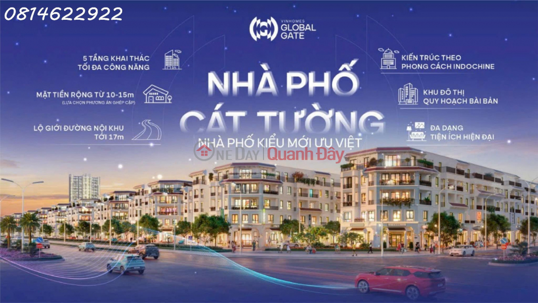 Vinhomes Global Gate - Co Loa project - where the royal quintessence converges | Vietnam Sales, đ 14 Billion