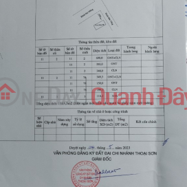 OWNER SELLING LOT OF LAND URGENTLY on Kenh Four Street, Tong Thoai Son, An Giang _0