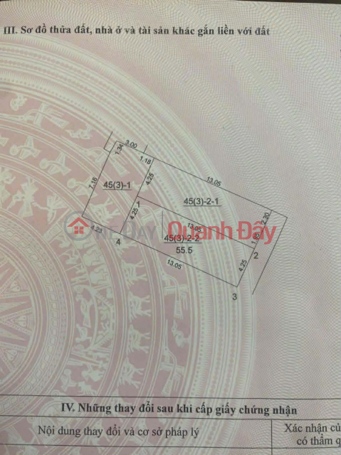 CHÍNH CHỦ CẦN BÁN 55.5 M2 ĐẤT NGÔ XUÂN QUẢNG - GIA LÂM, GIÁ 10.55 TỶ, LH 0985865658 _0