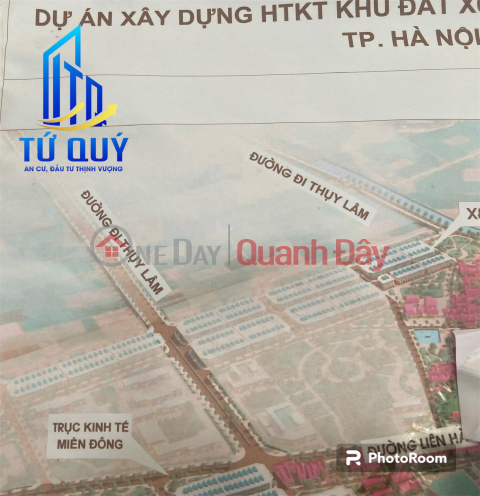 X8 Ha Phong land for sale, only 1 lot left with 3 open sides, SMALL PRICE 3 billion _0