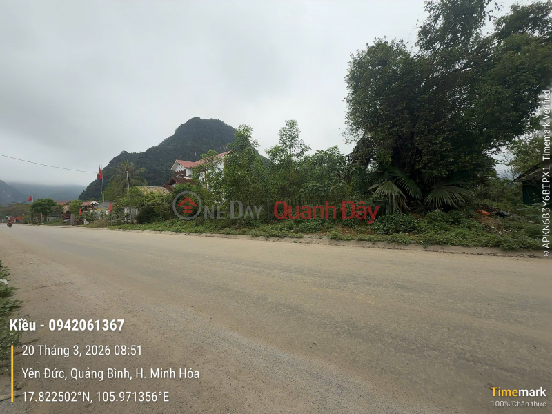 Land for sale by owner in Yen Thang village, Yen Hoa commune, Minh Hoa district, Quang Binh province. | Vietnam Sales đ 1.3 Billion