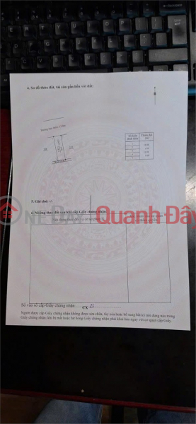 đ 10 Million OWNER SELLING LAND PLOT IN DONG TRUNG RESETTLEMENT AREA, TIEN HAI, THAI BINH - BEST BUSINESS LOCATION IN THE AREA