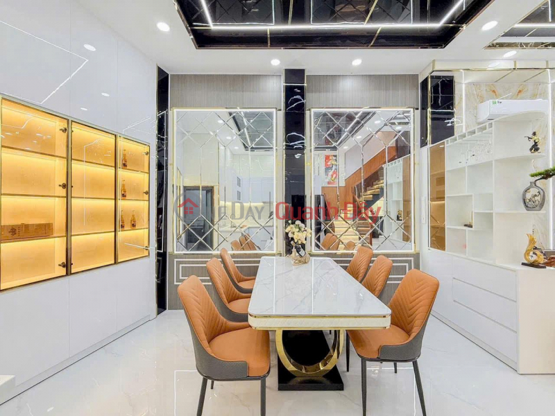 Stunningly beautiful house, located on a car-accessible alley off Nguyen Thi Huong street, in a high-class neighborhood, priced at over 7 billion VND., Vietnam, Sales, đ 7.5 Billion