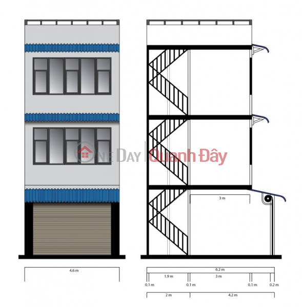 bán nhà HXH thông 5m Phan Văn Trị, Phường 11, Q. Bình Thạnh | Việt Nam | Bán, ₫ 2,85 tỷ