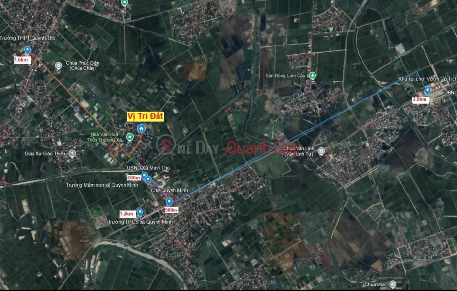 Owner Needs to Sell a Plot of Land in Quynh Minh - Quynh Phu - Thai Binh (Now Minh Tho Commune, Hung Yen Province) | Vietnam | Sales đ 1.28 Billion