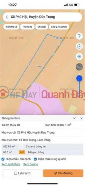 ĐẦU TƯ SINH LỜI – CHÍNH CHỦ CẦN BÁN ĐẤT TẠI Xã Phú Hội, huyện Đức Trọng, tỉnh Lâm Đồng Việt Nam | Bán | đ 4,7 tỷ