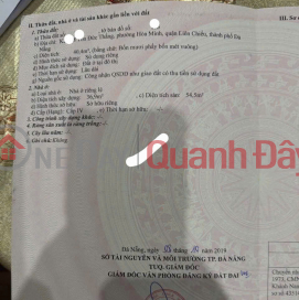 Bán nhà gác lửng kiệt Ô TÔ Tôn Đức Thắng - cách đường chính 25m _0