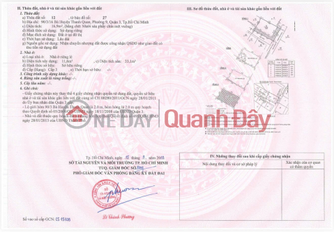 PROFITABLE INVESTMENT – 4-STORY HOUSE FOR SALE IN THE CENTER OF DISTRICT 3, BA HUYEN THANH QUAN STREET, HO CHI MINH CITY _0