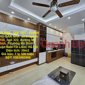 NHÀ ĐẸP - GIÁ TỐT - CHÍNH CHỦ BÁN NHÀ Phường Mỹ Đình 1, Quận Nam Từ Liêm, Hà Nội _0