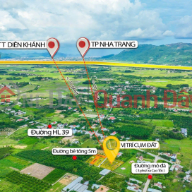 GIẢM GIÁ CỰC SỐC! ĐẤT THỔ CƯ, MẶT TIỀN ĐƯỜNG TẠI SUỐI TIÊN - DIÊN KHÁNH. GIẢM CHỈ CÒN 1,450TỶ _0