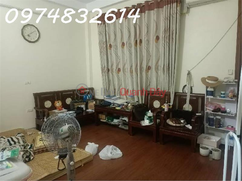 House for sale on Tran Dang Ninh Street, urban subdivision, car avoidance, 50m2, 4 floors, 5m frontage, full furniture. Sales Listings