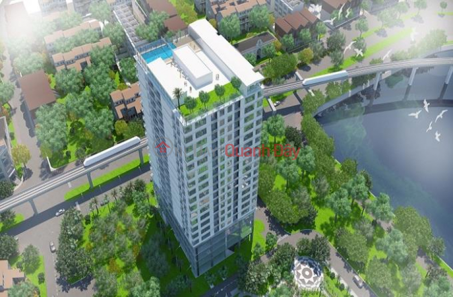 Skyline apartment for rent, 36 Hoang Cau, Dong Da, Hanoi, with underground parking, full surrounding amenities Rental Listings