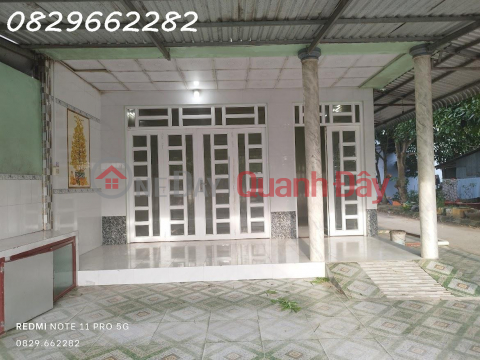 Selling a ground floor house right at the corner of 2 street fronts, near Tan Phu market, Chau Thanh, Dong Thap, just over 1.1 billion _0