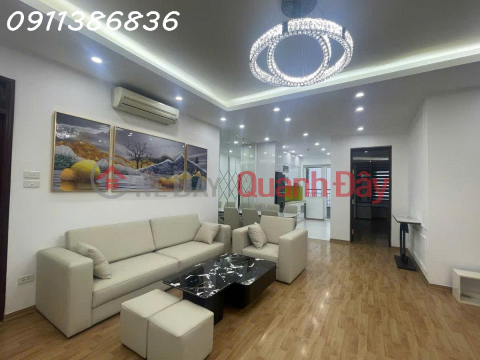 Stunning interior, 34T Hoang Dao Thuy building, 131m², 3 bedrooms, VIP area in Cau Giay. _0