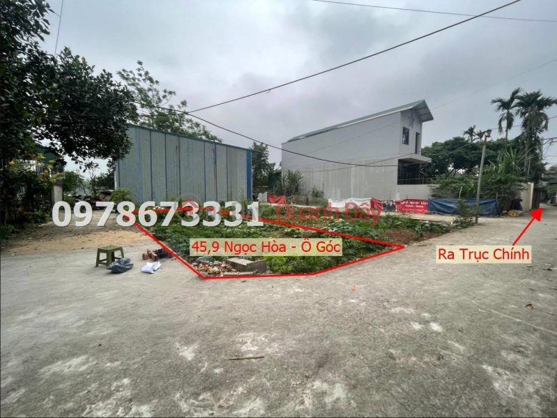 OWNER SELLS 45.9M2 LAND LOT IN NGOC HOA-CHUC SON TOWNSHIP-CHUONG MY Sales Listings