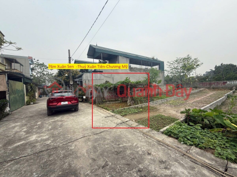 CHÍNH CHỦ BÁN LÔ ĐẤT 76M TẠI THỦY XUÂN TIÊN-CHƯƠNG MỸ-HÀ NỘI _0