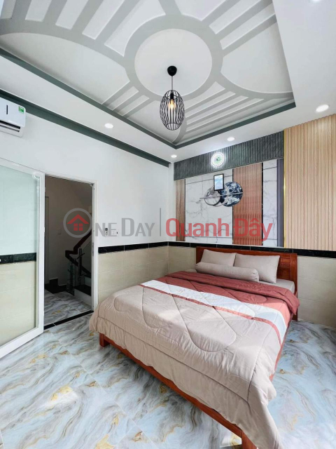 House for sale on Nguyen Duy Cung, WARD 12, QGVap, 4 floors, street. 2.5m, price reduced to 5.4 billion _0