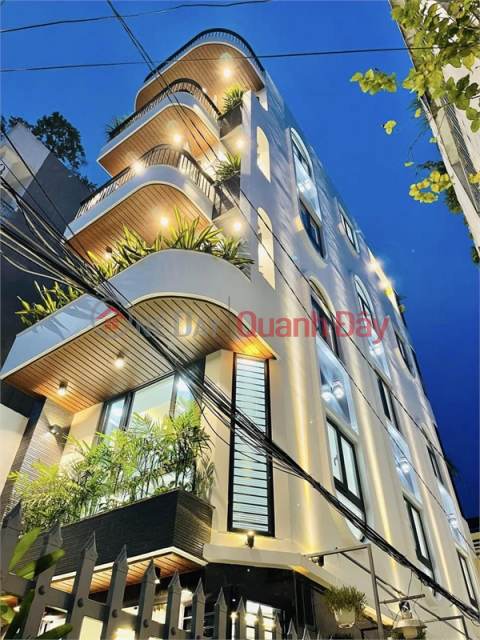 Beautiful cheap house Nguyen Tu Gian, Go Vap - HXH, 5 floors fully furnished, 6.6 billion _0