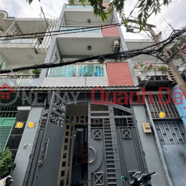 4-STOREY TOWNHOUSE – CAR ALLEY – WARD 16 THONG NHAT, GO Vap<br \/> Price only 6.45 billion _0