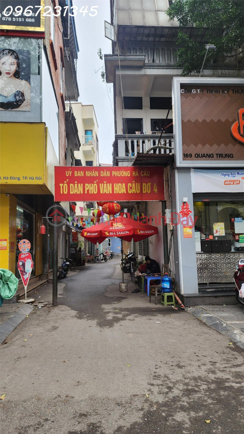 Chính chủ bán nhà cách mặt đường Quang Trung 30m, 2 mặt tiền, khu vực trung tâm _0