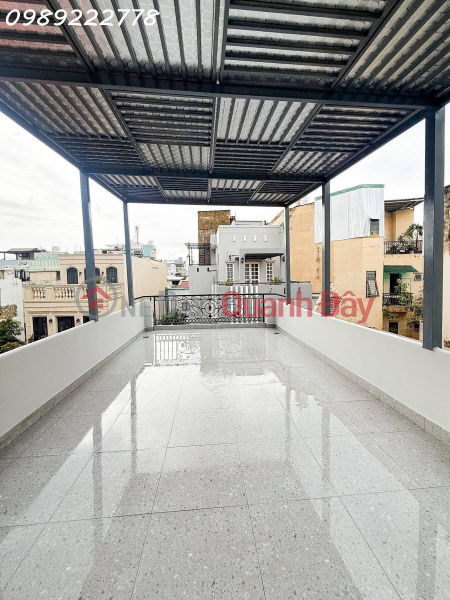 đ 13,8 tỷ, VIP P25 [#BÌNH_THẠNH]- GIÁP KHU D - HẺM XE HƠI ĐẬU NGÀY ĐÊM — 70m2 (4x17.5) - 4 TẦNG XÂY MỚI 100% - 5PN -