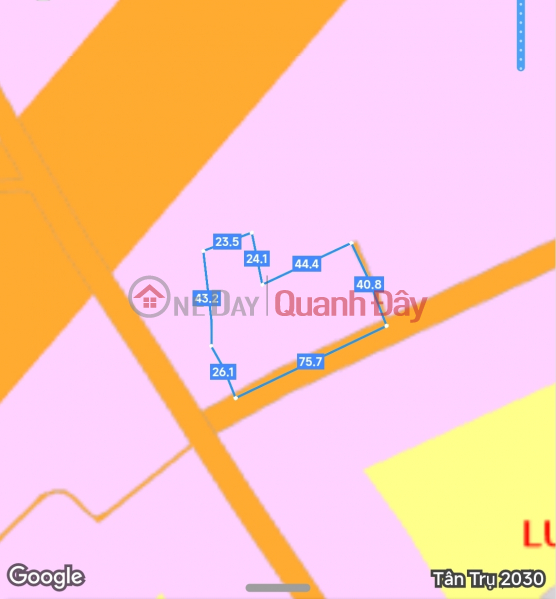 Selling a plot of land with two frontages in Duc Tan Commune, price 7 billion Vietnam Sales đ 7 Billion