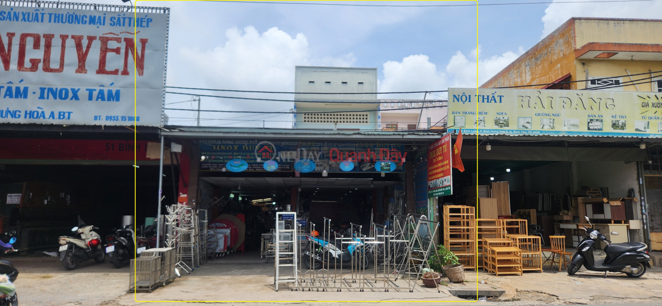 Property Search Vietnam | OneDay | Nhà ở, Niêm yết cho thuê | Cho thuê nhà Mặt Tiền Bình Long Q.Tân Phú 280m² - NGANG 7M, GẦN CHUNG CƯ, NGÃ TƯ BỐN XÃ