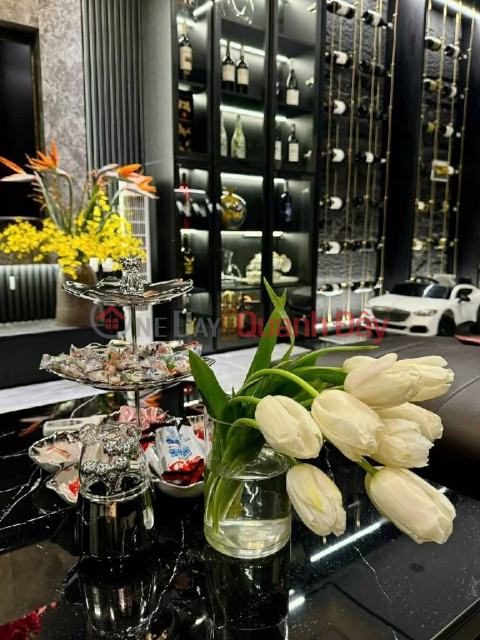 House for sale at 2 Kim Giang, 40m², elevator, car access within 30m, fully furnished. _0