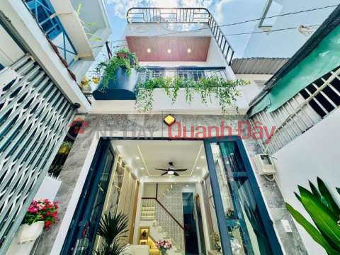 Near Flower Village Park - 3-storey alley - 15m from the front - 2-storey reinforced concrete _0