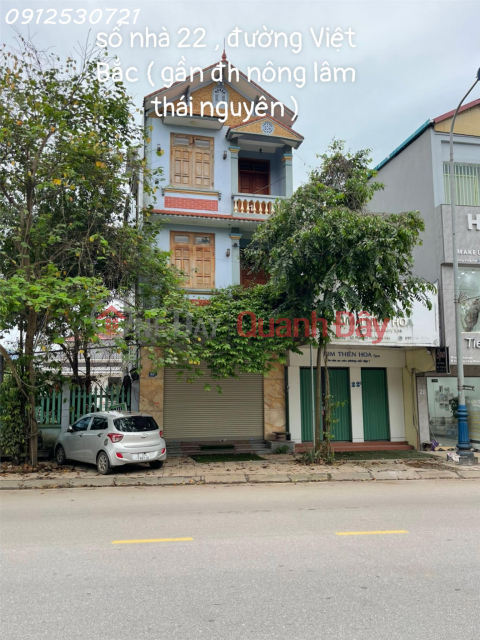 Please rent a 5x20m house on Viet Bac street near Nong Lam Thai Nguyen _0