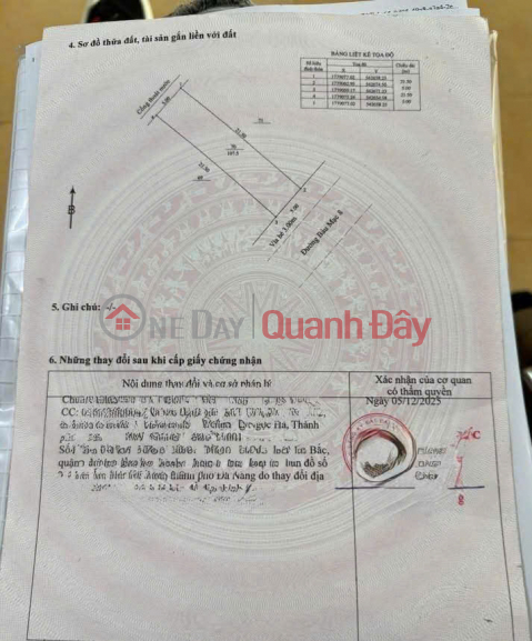 HÀNG HIẾM - Bán đất đường Bàu Mạc 8 - Hướng Đông Nam _0