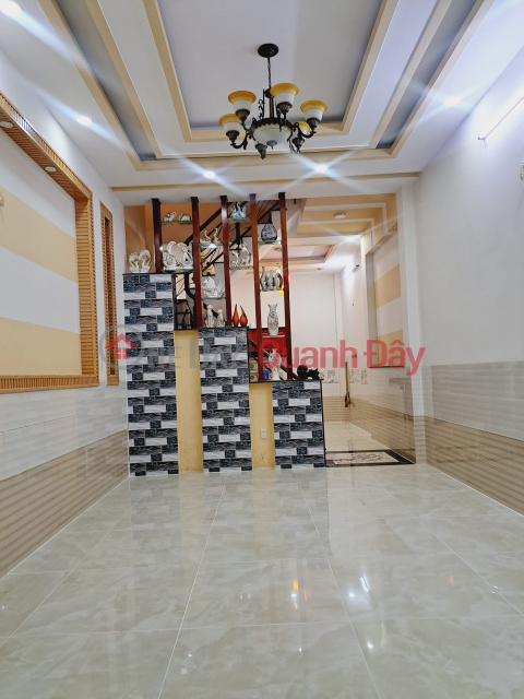 4-STORY HOUSE - 7 METERS PINE ALley - NEAR GO XOAI MARKET - 4 BRs - 48M2 - PRICE 5.X BILLION _0