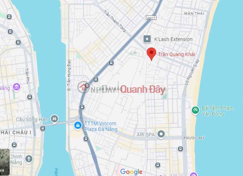 Property Search Vietnam | OneDay | Nhà ở, Niêm yết bán | ► Gần Biển Sơn Trà, Nhà sân vườn 430m2, ngang 14, Ô tô đậu, giá ~26tr/m2