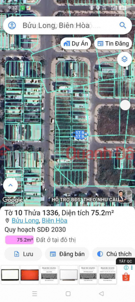 Selling Buu Long 3 resettlement lot, beautiful completed infrastructure, good price, profitable investment | Vietnam | Sales, đ 1.95 Billion