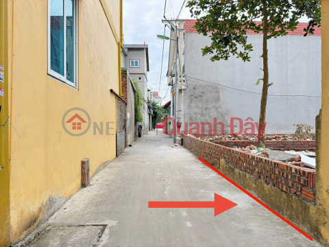 Land for sale in group 2, Chi Dong town, Me Linh. Two open sides, front and back, extremely beautiful _0