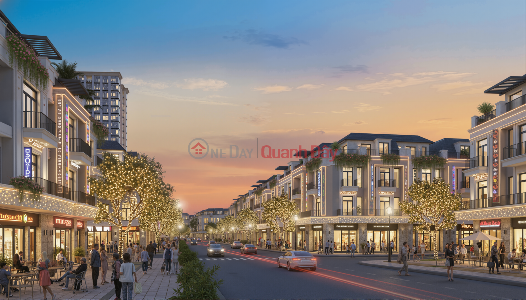 Bán shophouse lô góc 2 mặt tiền Bích Động Lakeside – 70 triệu/m² – Nút giao 2 trục chính Niêm yết bán