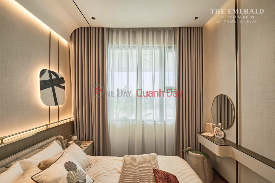 THE EMERALD GARDEN VIEW: For just 7 million VND per month, you can own a 2-bedroom apartment near Ho Chi Minh City., Vietnam | Sales, đ 35 Million