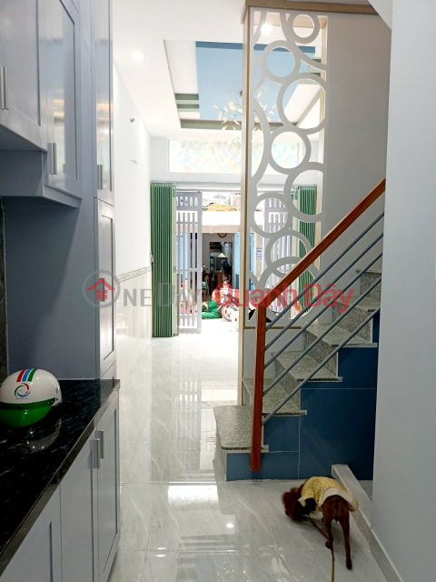 Selling 4-storey house, alley 4m 532\/ Kinh Duong Vuon street for 3 billion VND _0