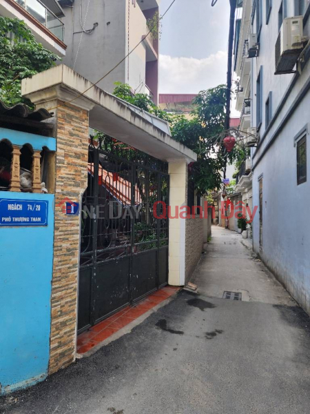 Land for sale in alley 74, Thuong Thanh, 52m x 4.2m frontage, square shape, near car access, price slightly over 7 billion VND (negotiable). Sales Listings