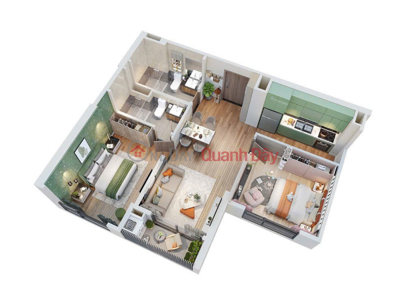 OWNER'S APARTMENT - GOOD PRICE - Urgent Sale TC1 Canopy Vinhomes Smartcity Tay Mo, Nam Tu Liem, Hanoi Sales Listings