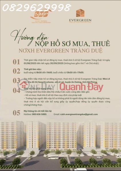 HƯỚNG DẪN HỒ SƠ MUA NOXH Niêm yết bán (848-7711085330)