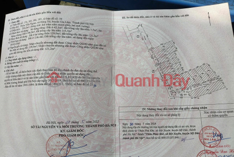 CẦN BÁN LÔ GÓC ĐẸP ĐẶNG XÁ GIA LÂM 50M GIÁ 3,5 TỶ - LH 0985865658 _0