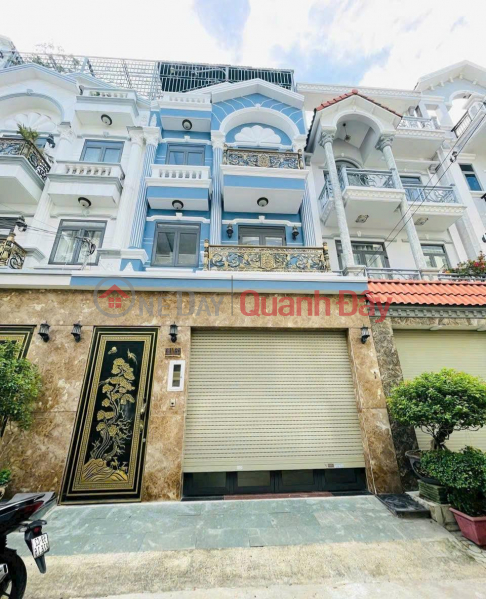Nhà hẻm oto Huỳnh Tấn Phát, khu dân trí cao, 5.5x15m, 4 tầng, 8.8 tỷ | Việt Nam Bán đ 8,8 tỷ