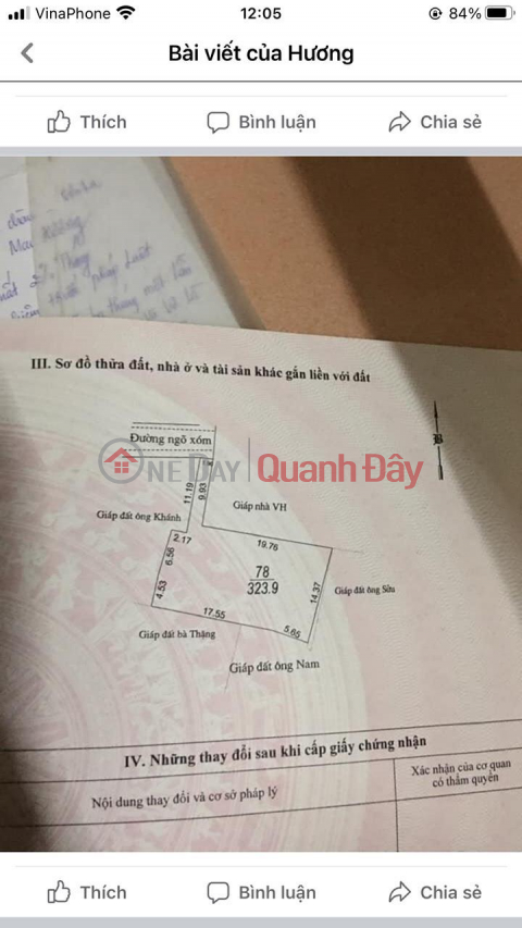 Owner Needs To Quickly Sell A Plot Of Land In Duc Thang Village, Dong Quang, Dong Son, Thanh Hoa _0