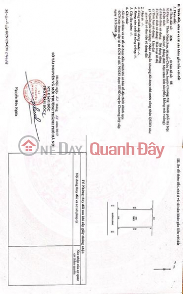 Property Search Vietnam | OneDay | Residential, Sales Listings, -Land plot for sale in Ninh Son, Chuc Son Chuong My town, Hanoi, Dt106m. House available for rent - residential