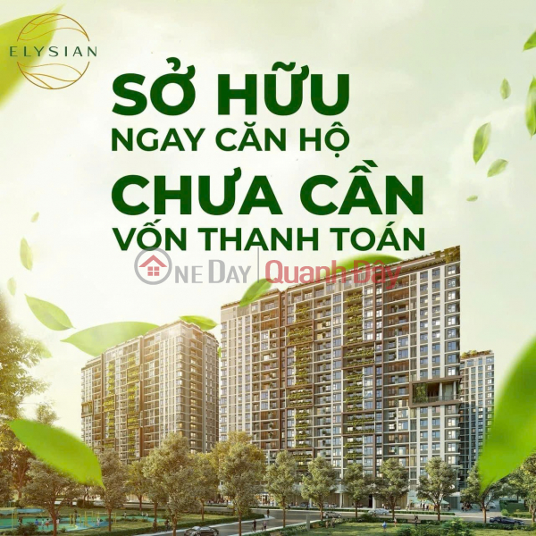 LỘ TRÌNH THANH TOÁN “KHÔNG ÂU LO” TRONG VÒNG 2NĂM CỦA ELYSIAN Niêm yết bán