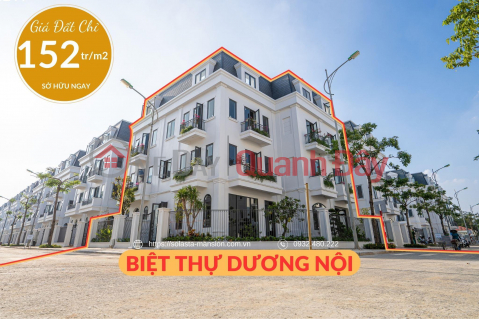 Bán biệt thự Tân Cổ Điển lô góc - Đỉnh nhất Solasta Mansion - Giá đất chỉ 152tr/m2 _0