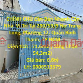 OWNER Needs To Sell House Quickly Located In Binh Thanh District, HCMC _0