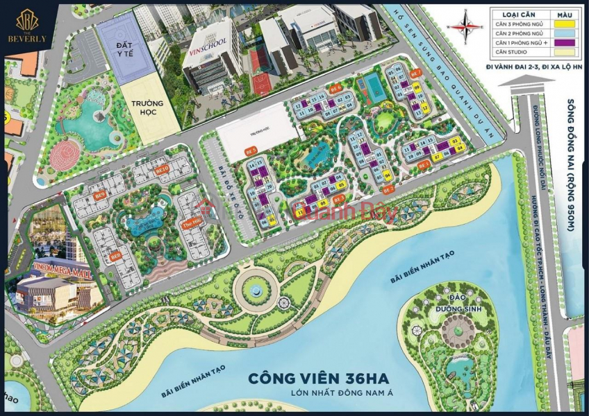 Cần Bán Nhanh Căn Hộ Chính Chủ tại Dự án The Beverly - Vinhomes Grand Park, Quận 9, HCM Việt Nam Bán đ 2,15 tỷ